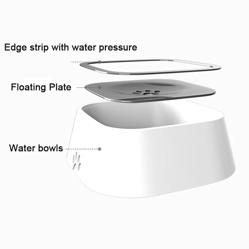 Innovative No-Spill Dog Water Bowl - Keep Your Pet Hydrated Without the Mess!